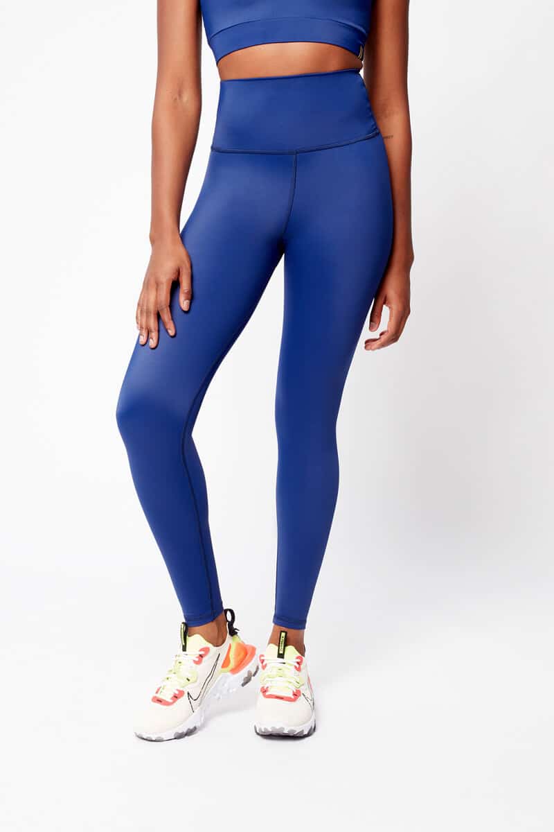 Power High Waist Define Luxe Leggings in Warm Taupe